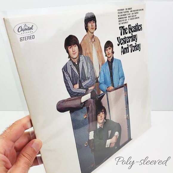 Beatles Yesterday Today Vinyl Record ST-2553 Purple Label Capitol Canada Cutout - Picture 7 of 11